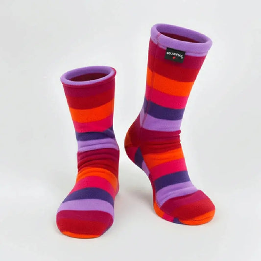 Polar Feet Fleece Socks - Jellybean