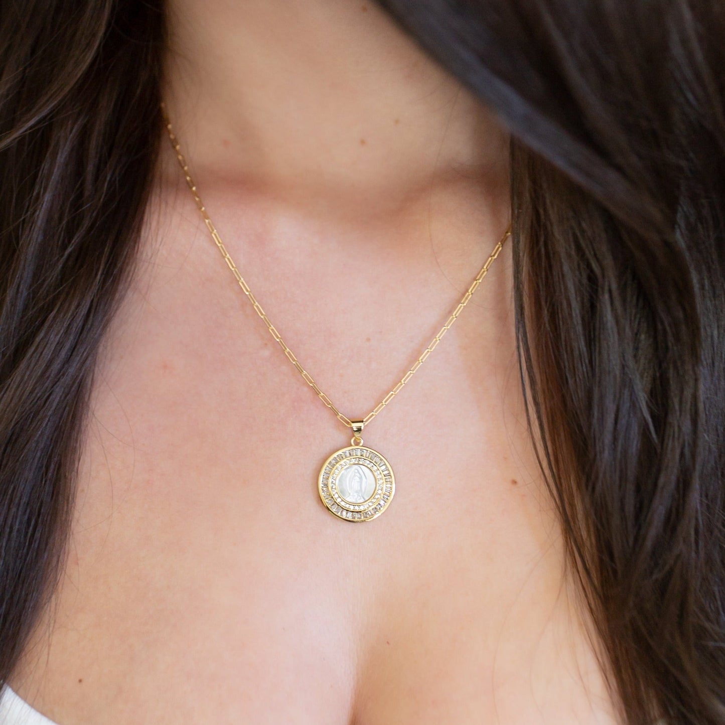 Classic Mother Mary Necklace