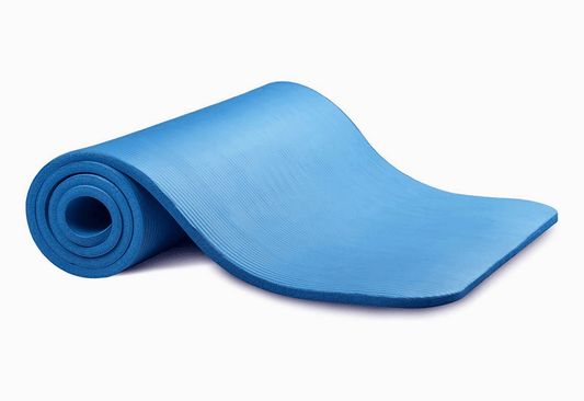 JupiterGear Thick Yoga and Pilates Exercise Mat with Carrying Strap