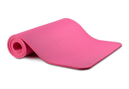 JupiterGear Thick Yoga and Pilates Exercise Mat with Carrying Strap