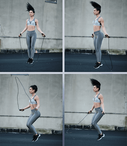 Weighted Jump Rope with Memory Foam Handles