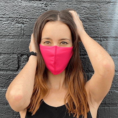 Copper Ion Infused Sports Face Mask for Enhanced Breathability