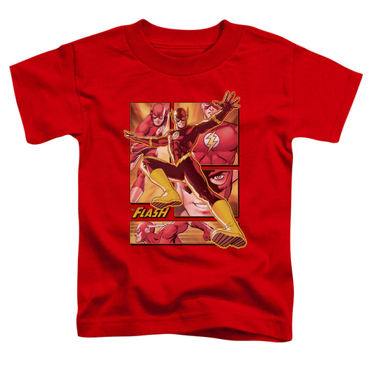 Justice League Flash Toddler Kids Youth T Shirt Red Officially Licensed
