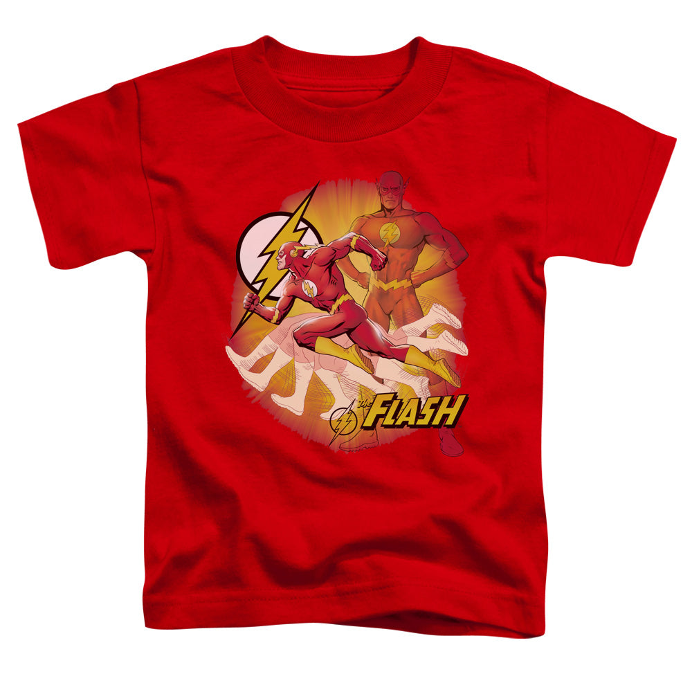 Justice League Lightning Fast Toddler Kids Youth T Shirt Red Officially Licensed
