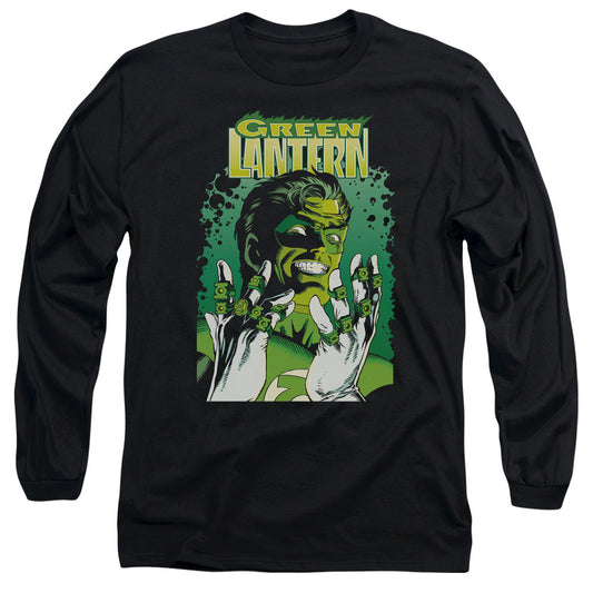 Justice League Gl #49 Cover Mens Long Sleeve Shirt Black Officially Licensed