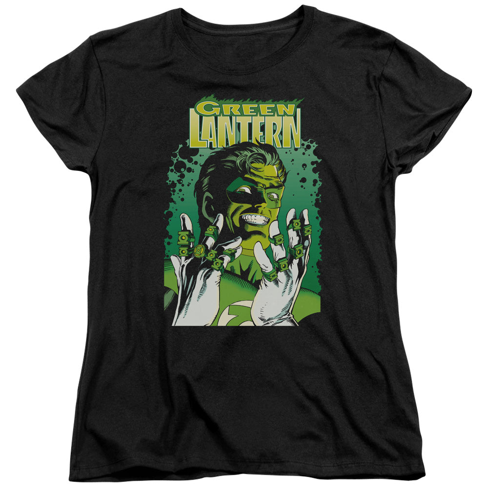 Justice League Gl #49 Cover Womens T Shirt Black Officially Licensed