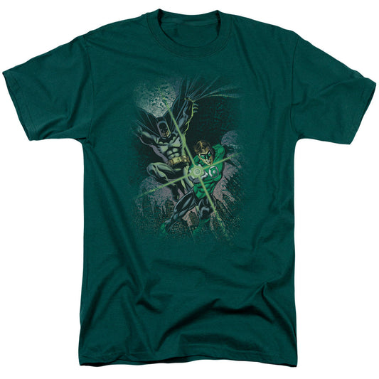 Justice League Of America Brave & Bold #1 Mens T Shirt Hunter Green Officially Licensed