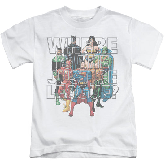 Justice League Classified #1 Cover Juvenile Kids Youth T Shirt White Officially Licensed