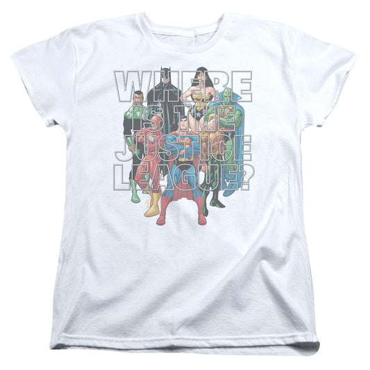 Justice League Classified #1 Cover Womens T Shirt White Officially Licensed