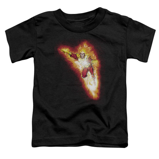 Justice League Firestorm Blaze Toddler Kids Youth T Shirt Black Officially Licensed