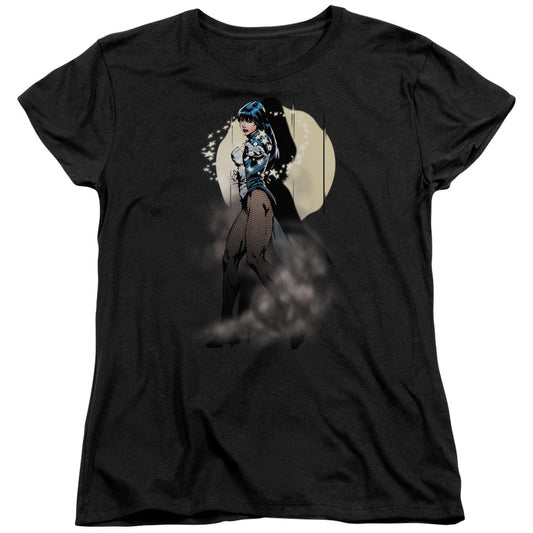 Justice League Zatanna Illusion Womens T Shirt Black Officially Licensed