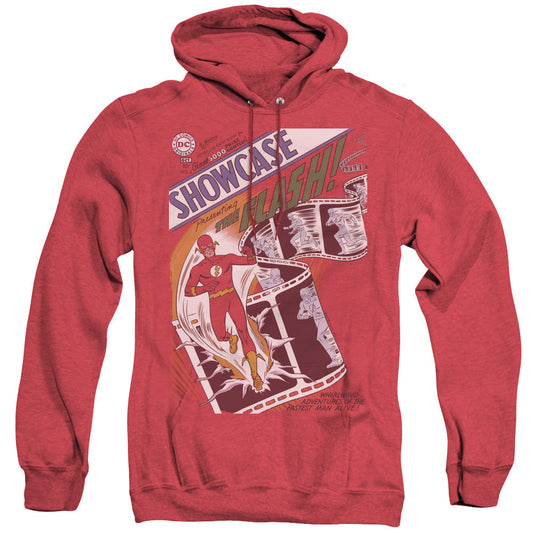 Justice League Showcase #4 Cover Heather Mens Hoodie Red Officially Licensed