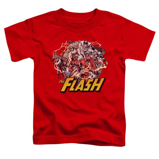 Justice League Flash Family Toddler Kids Youth T Shirt Red Officially Licensed