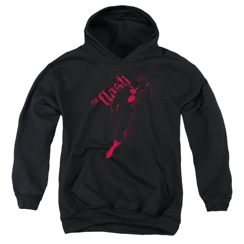 Justice League Flash Darkness Kids Youth Hoodie Black Officially Licensed
