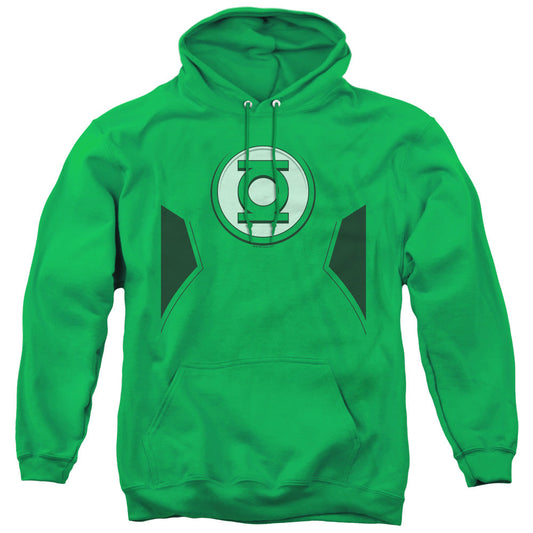 Justice League New Gl Uniform Mens Hoodie Kelly Green Officially Licensed