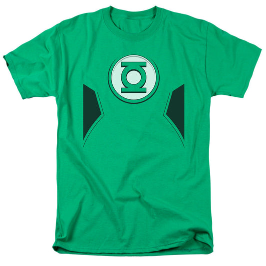 Justice League Of America New Gl Uniform Mens T Shirt Kelly Green Officially Licensed