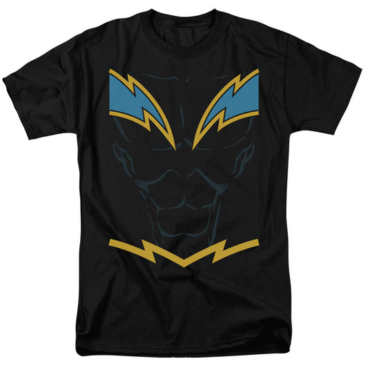 Justice League Of America Black Lightning Mens T Shirt Black Officially Licensed