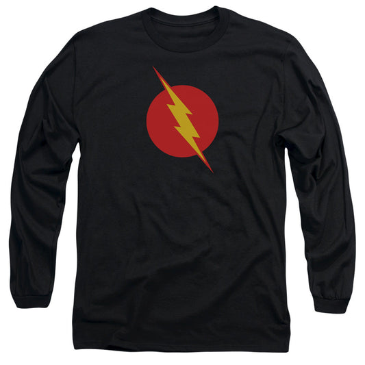 Justice League Reverse Flash Mens Long Sleeve Shirt Black Officially Licensed