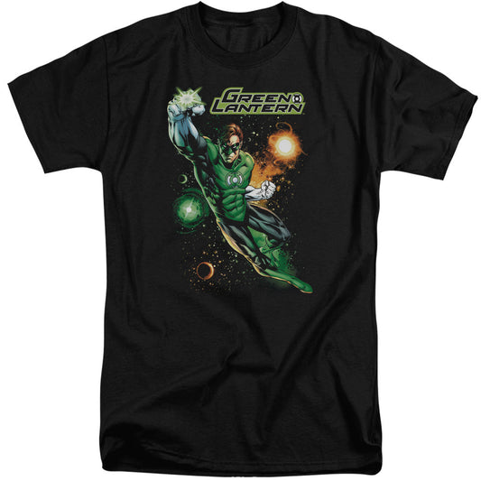 Justice League Of America Galactic Guardian Mens Tall T Shirt Black Officially Licensed