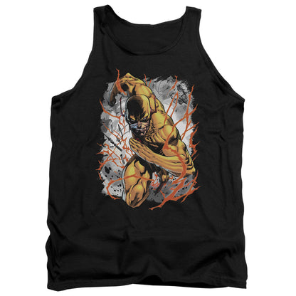 Justice League Reversed Mens Tank Top Shirt Black Officially Licensed