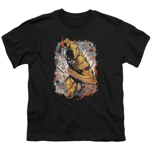 Justice League Reversed Kids Youth T Shirt Black Officially Licensed