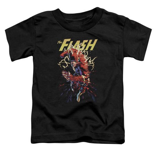 Justice League Ripping Apart Toddler Kids Youth T Shirt Black Officially Licensed