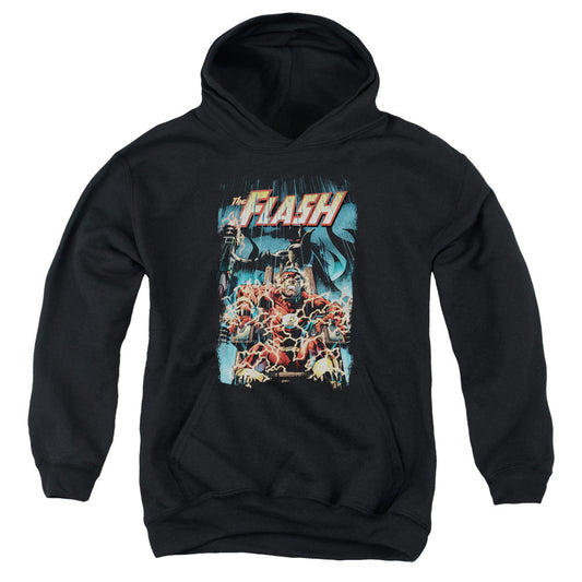 Justice League Electric Chair Kids Youth Hoodie Black Officially Licensed