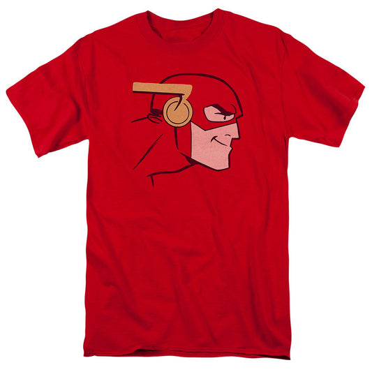 Justice League Of America Cooke Head Mens T Shirt Red Officially Licensed