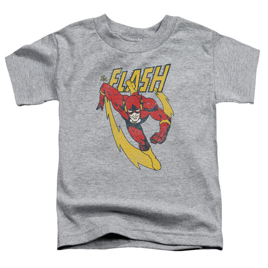 Justice League Lightning Trail Toddler Kids Youth T Shirt Athletic Heather Officially Licensed