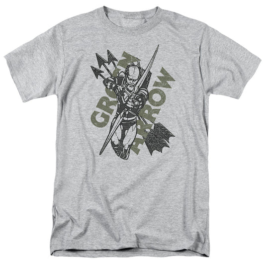 Justice League Of America Archers Arrows Mens T Shirt Athletic Heather Officially Licensed