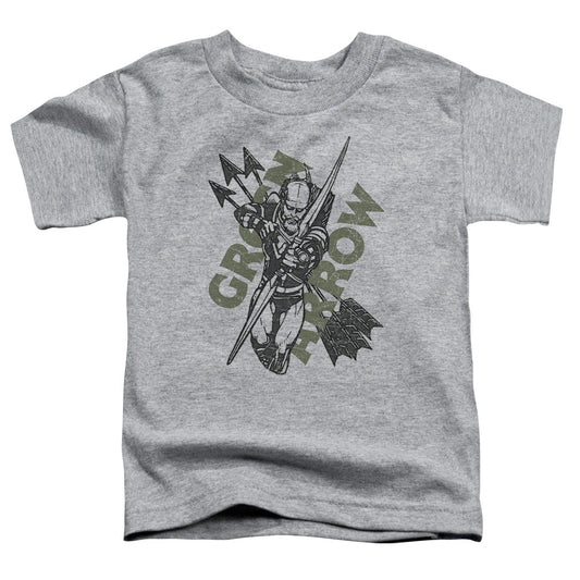 Justice League Archers Arrows Toddler Kids Youth T Shirt Athletic Heather Officially Licensed