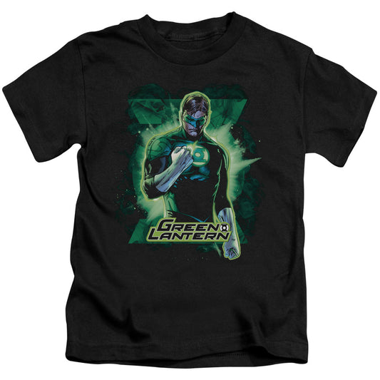 Justice League Gl Brooding Juvenile Kids Youth T Shirt Black Officially Licensed