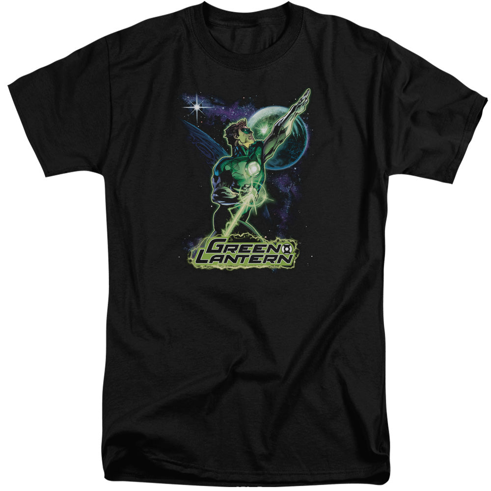 Justice League Of America Hal Galaxy Mens Tall T Shirt Black Officially Licensed