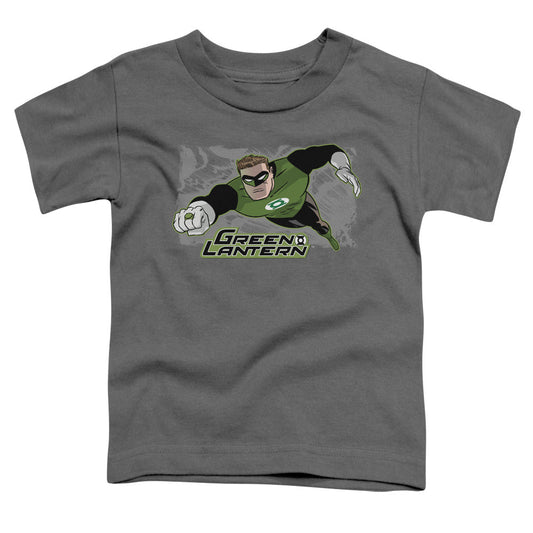 Justice League Space Cop Toddler Kids Youth T Shirt Charcoal Officially Licensed