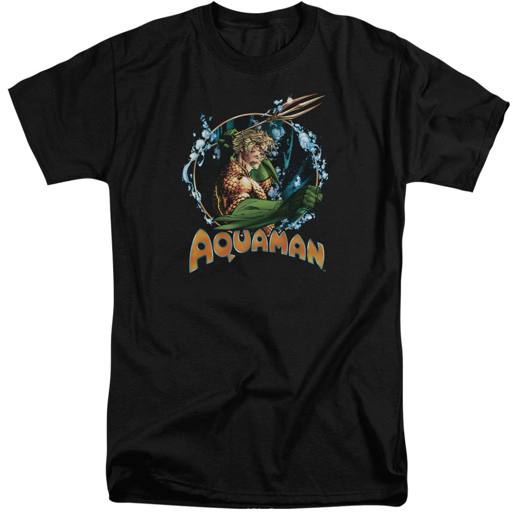Justice League Of America Ruler Of The Seas Mens Tall T Shirt Black Officially Licensed