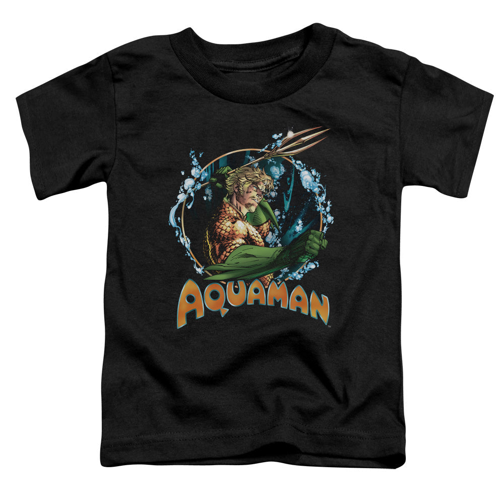 Justice League Ruler of the Seas Toddler Kids Youth T Shirt Black Officially Licensed
