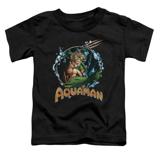 Justice League Ruler of the Seas Toddler Kids Youth T Shirt Black Officially Licensed