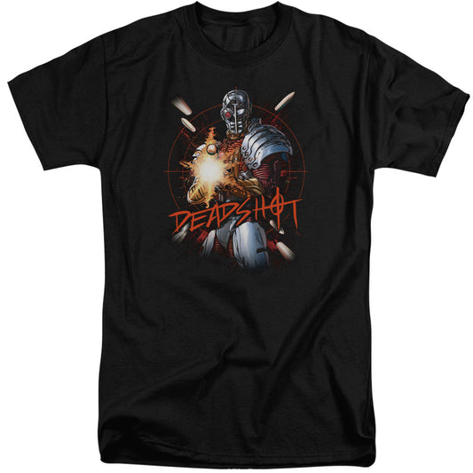 Justice League Deadshot Mens Tall T Shirt Black Officially Licensed