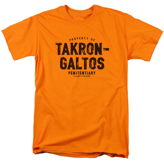 Justice League Of America Takron Galtos Mens T Shirt Orange Officially Licensed