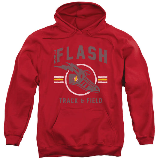 Justice League Track and Field Mens Hoodie Red Officially Licensed
