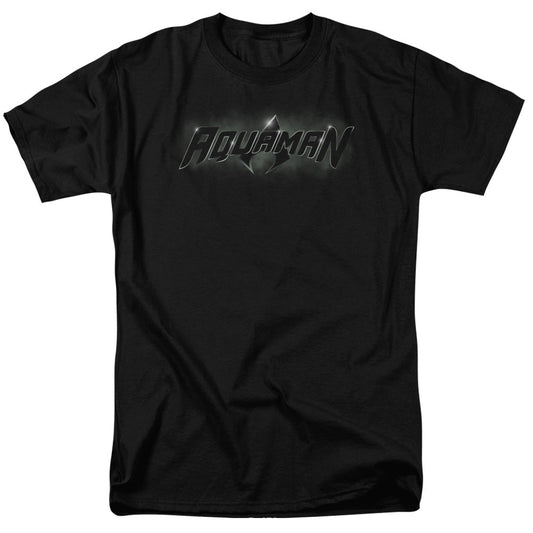 Justice League Of America Aquaman Title Mens T Shirt Black Officially Licensed