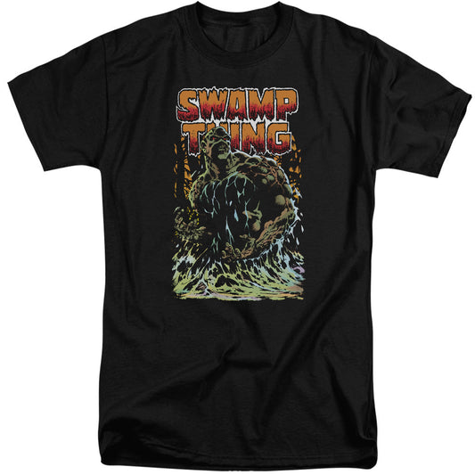 Justice League Swamp Thing Mens Tall T Shirt Black Officially Licensed