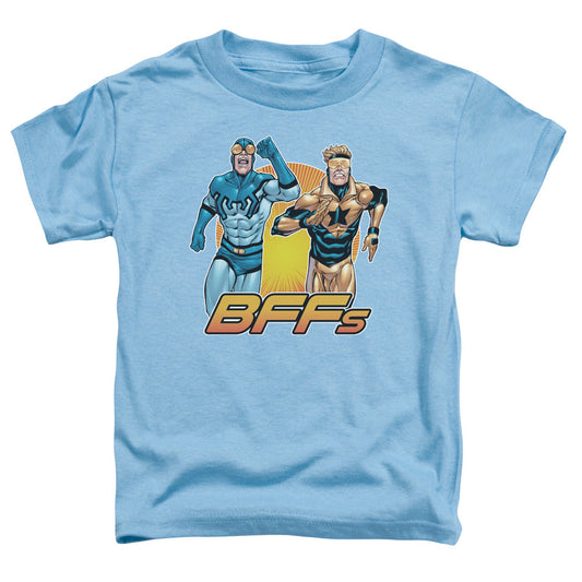 Justice League Booster Beetle Bff Toddler Kids Youth T Shirt Carolina Blue Officially Licensed