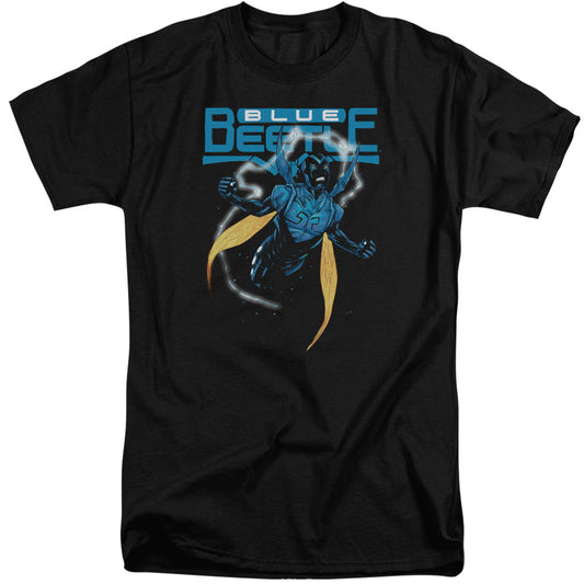 Justice League Blue Beetle Mens Tall T Shirt Black Officially Licensed