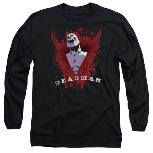 Justice League Possession Mens Long Sleeve Shirt Black Officially Licensed