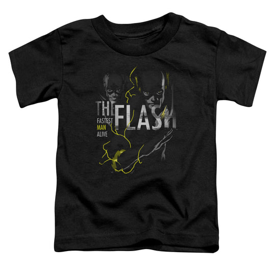 Dc Flash Bold Flash Toddler Kids Youth T Shirt Black Officially Licensed