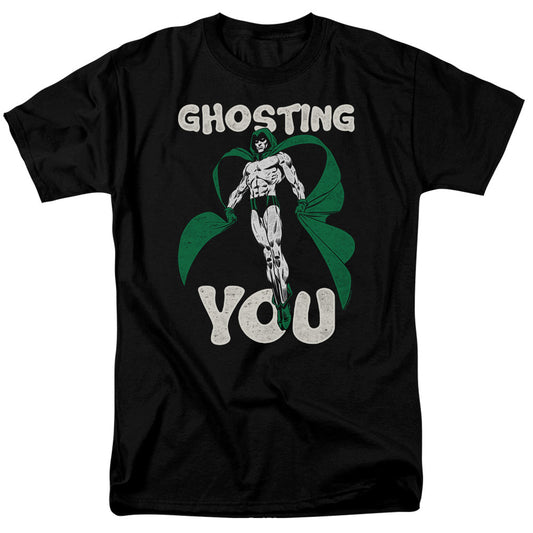 Justice League Of America Ghosting Mens T Shirt Black Officially Licensed