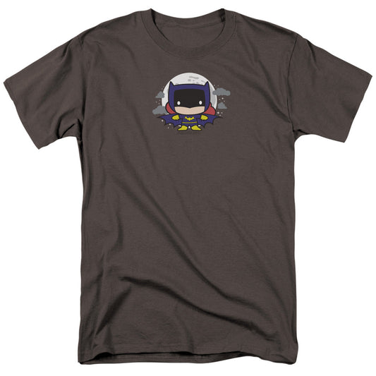 Justice League Of America Batgirl Chibi Mens T Shirt Charcoal Officially Licensed