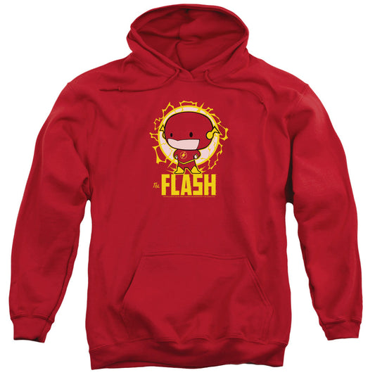 Dc Flash Flash Chibi Mens Hoodie Red Officially Licensed