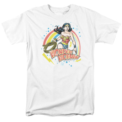 Wonder Woman Wonder Airbrush Mens T Shirt White Officially Licensed
